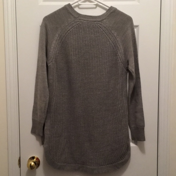 Grey Knit Sweater NWT - Picture 2 of 5